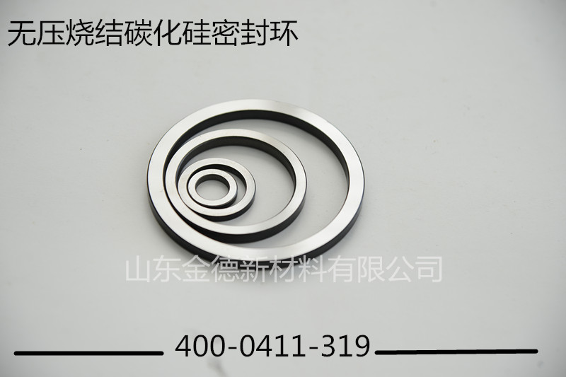 无压烧结碳化硅密封环(图1)