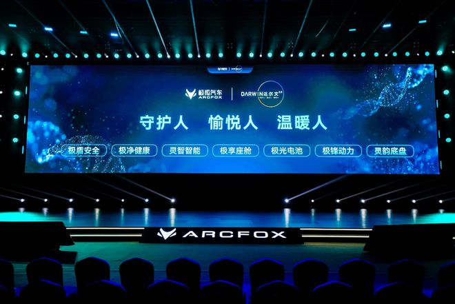 不卷价格卷技术 极狐汽车发布“达尔文20”技术体系(图1)